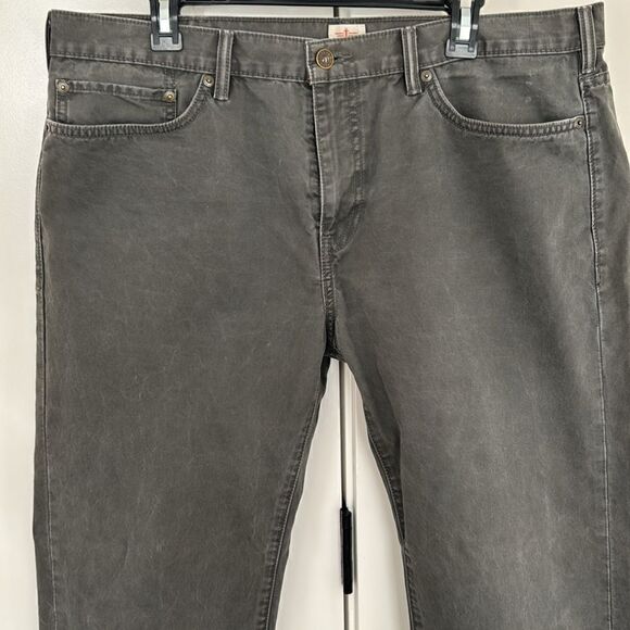 Dockers Men’s Gray 100% Cotton Straight Fit Casual Jeans Pants Size 38X30 EUC - Picture 3 of 12